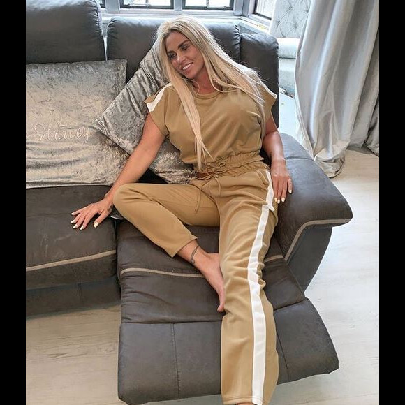 Katie Price. Avril 2019.