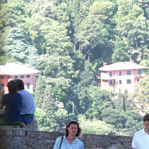 Bill et Melinda Gates en Italie en 1996.