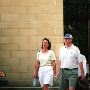 Bill et Melinda Gates en Italie en 1996.