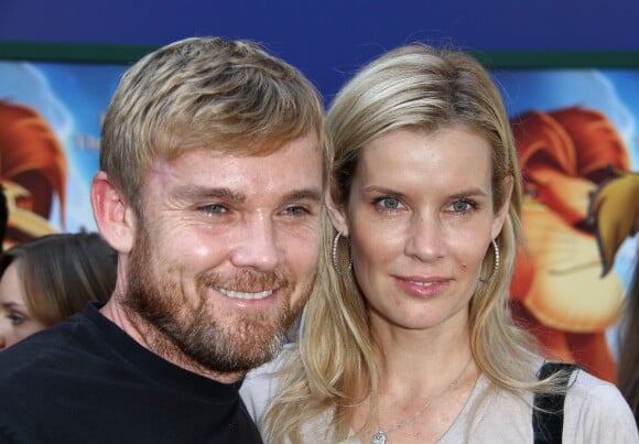 Rick Schroder et son ex-femme, Andrea- Avant-première du film "Le roi Lion 3D" à Hollywood, le 27 avril 2011. 