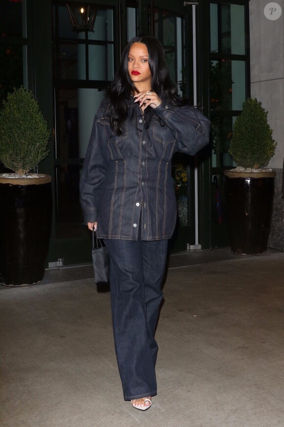 Rihanna à New York. Le 16 avril 2019.