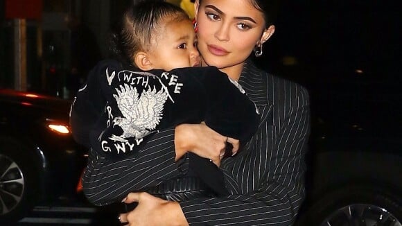 Kylie Jenner et sa fille : Stormi en cuir pour une virée stylée