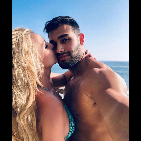 Britney Spears et Sam Asghari. Novembre 2018.