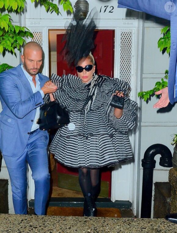 Lady Gaga est allée rendre visite à Anna Wintour à la veille du Met Gala à New York, le 5 mai 2019.