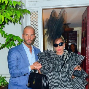 Lady Gaga est allée rendre visite à Anna Wintour à la veille du Met Gala à New York, le 5 mai 2019.