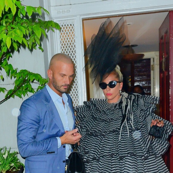 Lady Gaga est allée rendre visite à Anna Wintour à la veille du Met Gala à New York, le 5 mai 2019.