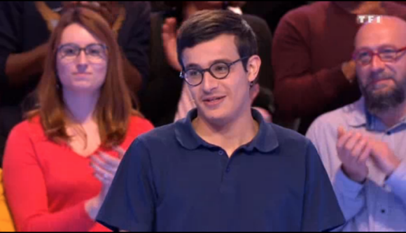 Paul dans "Les 12 Coups de midi" sur TF1, le 5 mai 2019.