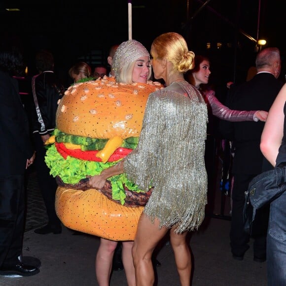 Katy Perry et Céline Dion arrivent à la Boom Boom Room pour l'after party du Met Gala. New York, le 6 mai 2019.