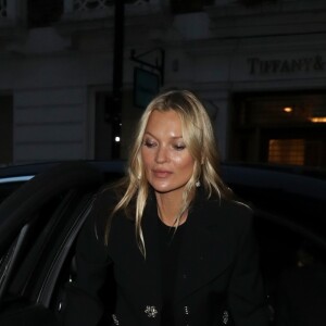 Kate Moss au dîner privé organisé par Michael Kors pour célébrer l'ouverture de la nouvelle Collection Bond St Flagship Townhouse à Londres, Royaume Uni, le 9 mai 2019.