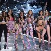 Winnie Harlow, Gigi Hadid, Kendall Jenner et Alexina Graham - Défilé Victoria's Secret 2018 à New York le 8 novembre 2018