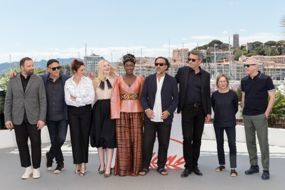 Yórgos Lanthimos, Enki Bilal, Alice Rohrwacher, Elle Fanning, Maïmouna N'Diaye, Alejandro Gonzalez Inarritu, président du jury, Pawe&x142; Pawlikowski, Kelly Reichardt, Robin Campillo - Photocall du jury lors du 72ème Festival International du Film de Cannes le 14 mai 2019. © Jacovides / Moreau / Bestimage  Jury photocall at the 72th Cannes International Film Festival on May 14, 201914/05/2019 - Cannes