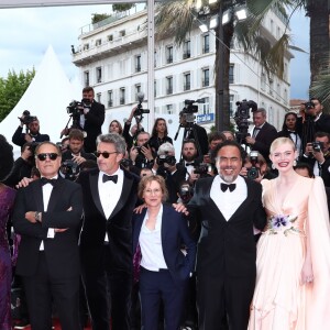 Robin Campillo, Alice Rohrwacher, Yorgos Lanthimos, Maimouna N'Diaye, Enki Bilal, Pawel Pawlikowski, Kelly Reichardt, Alejandro Gonzalez Inarritu et Elle Fanning - Montée des marches du film "The Dead Don't Die" lors de la cérémonie d'ouverture du 72ème Festival International du Film de Cannes. Le 14 mai 2019 © Jacovides-Moreau / Bestimage  Red carpet for the movie "The Dead Don't Die" during opening ceremony of the 72th Cannes International Film festival. On may 14th 201914/05/2019 - 