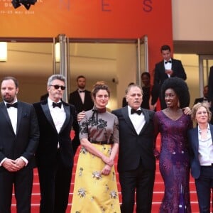 Robin Campillo, Yorgos Lanthimos, Pawel Pawlikowski, Alice Rohrwacher, Enki Bilal, Maimouna N'Diaye, Kelly Reichardt, Alejandro Gonzalez Inarritu, Elle Fanning - Montée des marches du film "The Dead Don't Die" lors de la cérémonie d'ouverture du 72ème Festival International du Film de Cannes. Le 14 mai 2019 © Jacovides-Moreau / Bestimage  Red carpet for the movie "The Dead Don't Die" during opening ceremony of the 72th Cannes International Film festival. On may 14th 201914/05/2019 - 