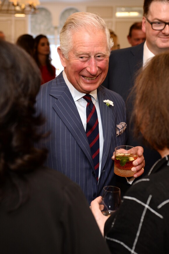 Le prince Charles, prince de Galles, à la soirée des "Fortnum & Mason - Food and Drink Awards" à Londres, le 16 mai 2019.