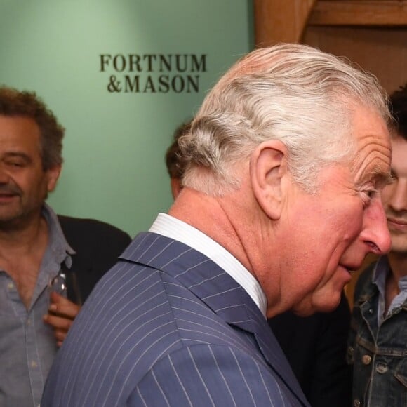 Le prince Charles, prince de Galles, à la soirée des "Fortnum & Mason - Food and Drink Awards" à Londres, le 16 mai 2019.