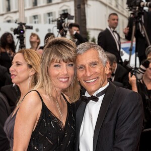 Nagui et sa femme Mélanie Page lors de la montée des marches du film "Douleur et Gloire" lors du 72ème Festival International du Film de Cannes. Le 17 mai 2019 © Jacovides-Moreau / Bestimage