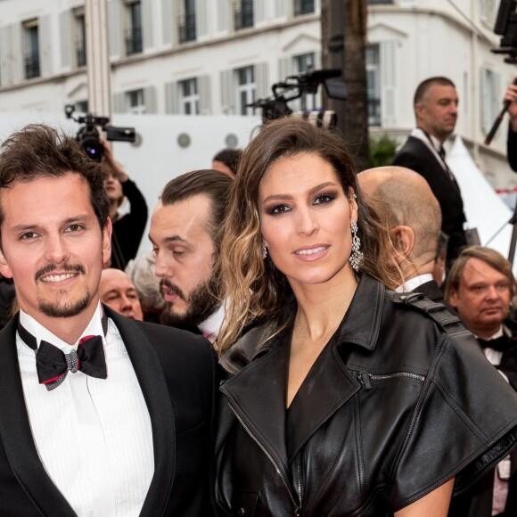 Laury Thilleman (Miss France 2011) et son compagnon le chef cuisinier Juan Arbelaez - Montée des marches du film "Douleur et Gloire" lors du 72ème Festival International du Film de Cannes. Le 17 mai 2019 © Jacovides-Moreau / Bestimage