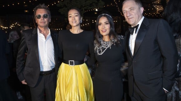 Salma Hayek et Gong Li avec leurs amoureux français : radieuses à Cannes