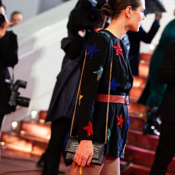 Charlotte Casiraghi, habillée en Saint Laurent - Montée des marches du film "Lux Aeterna" lors du 72ème Festival International du Film de Cannes. Le 18 mai 2019 © Tiziano Da Silva / Bestimage