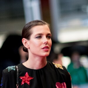 Charlotte Casiraghi, habillée en Saint Laurent - Montée des marches du film "Lux Aeterna" lors du 72ème Festival International du Film de Cannes. Le 18 mai 2019 © Jacovides-Moreau / Bestimage