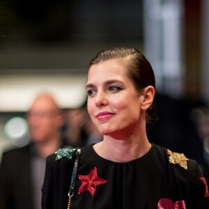 Charlotte Casiraghi, habillée en Saint Laurent - Montée des marches du film "Lux Aeterna" lors du 72ème Festival International du Film de Cannes. Le 18 mai 2019 © Jacovides-Moreau / Bestimage