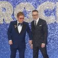 Sir Elton John, son mari David Furnish à la première du film "Rocketman" au cinéma Odeon Leicester Square à Londres, Royaume Uni, le 20 mai 2019.