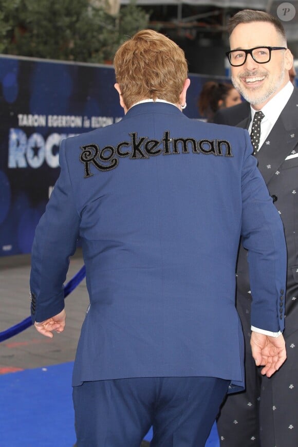 Elton John à la première du film "Rocketman" au cinéma Odeon Leicester Square à Londres, Royaume Uni, le 20 mai 2019.