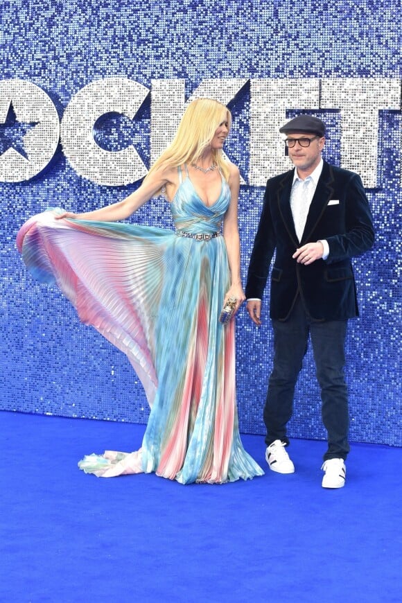 Claudia Schiffer et son mari le réalisateur Matthew Vaughn à la première du film "Rocketman" au cinéma Odeon Leicester Square à Londres, Royaume Uni, le 20 mai 2019.