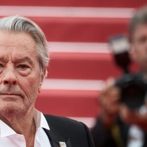 Alain Delon lors de première du film "Une Vie Cachée" lors du 72ème Festival International du Film de Cannes, France, le 19 mai 2019.