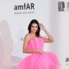 Kendall Jenner, habillée d'une robe de la collection Giambattista Valli x H&M, assiste à la soirée amfAR Gala Cannes 2019 à l'Eden Roc au Cap d'Antibes, lors du 72ème Festival International du Film de Cannes, le 23 mai 2019. © Jacovides / Moreau / Bestimage