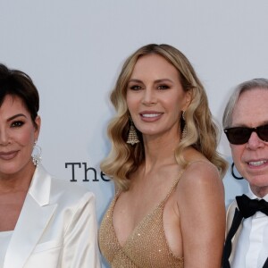 Corey Gamble et sa compagne Kris Jenner, Dee Ocleppo et son mari Tommy Hilfiger - Photocall de la soirée AmfAR Gala Cannes 2019 à l'Eden Roc au Cap d'Antibes, lors du 72ème Festival International du Film de Cannes, le 23 mai 2019. © Jacovides / Moreau / Bestimage