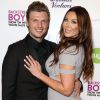 Nick Carter et sa femme Lauren Kitt à la première de "Backstreet Boys: Show Em What You're Made Of" à Hollywood, le 29 janvier 2015.