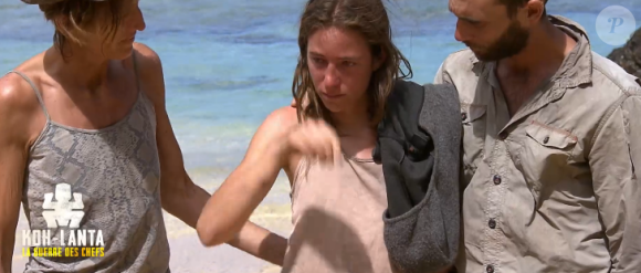 Clo dans "Koh-Lanta, la guerre des chefs" (TF1) vendredi 31 mai 2019.