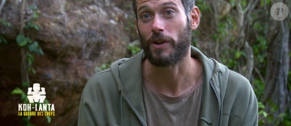 Cyril dans "Koh-Lanta, la guerre des chefs" (TF1) vendredi 31 mai 2019.