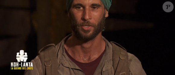 Maxime dans "Koh-Lanta, la guerre des chefs" (TF1) vendredi 31 mai 2019.