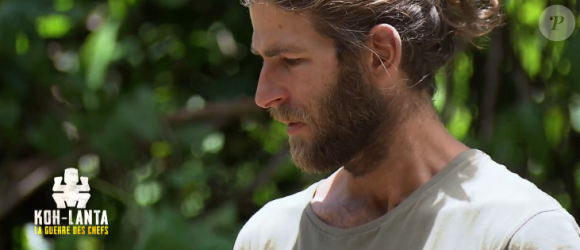 Nicolas dans "Koh-Lanta, la guerre des chefs" (TF1) vendredi 31 mai 2019.