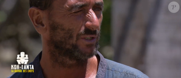 Steeve dans "Koh-Lanta, la guerre des chefs" (TF1) vendredi 31 mai 2019.