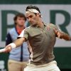 Victoire de Roger Federer sur L. Sonego lors des internationaux de France de tennis de Roland Garros 2019 à Paris le 26 Mai 2019. © JB Autissier / Panoramic / Bestimage