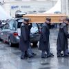Arrivée du cercueil - Obsèques du pilote de F1 Niki Lauda à Vienne, Autriche, le 29 mai 2019.