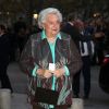 L'Infante Pilar de Bourbon arrivant au concert donné pour le 80e anniversaire de la reine Sofia d'Espagne à Madrid le 2 novembre 2018.