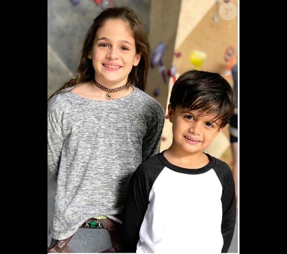 Maverick et Kylie, les enfants de Jean-Pascal Lacoste - instagram, 2018
