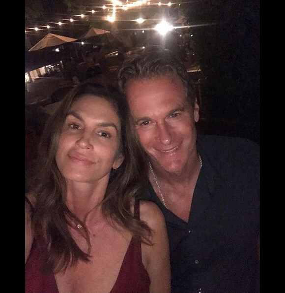 Cindy Crawford et Range Gerber fêtent leur 21e anniversaire de mariage. Mai 2019.