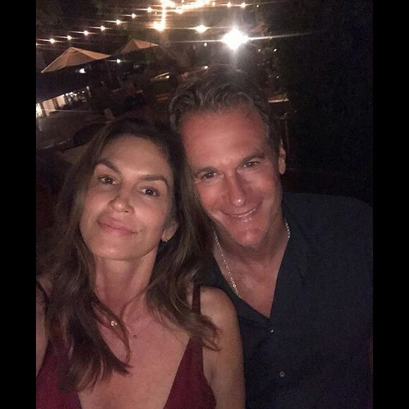 Cindy Crawford et Range Gerber fêtent leur 21e anniversaire de mariage. Mai 2019.