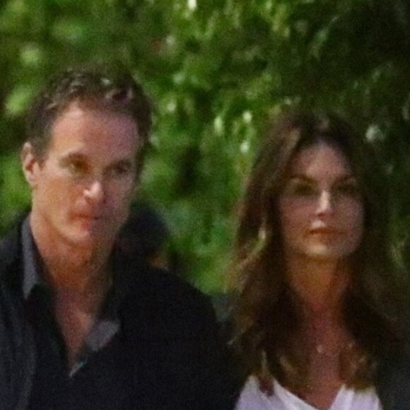 Exclusif - Cindy Crawford et son mari Rande Gerber sont allés dîner avec leurs enfants Kaia et Presley dans le restaurant 'Matsuhisa' à Los Angeles, le 29 mai 2019.