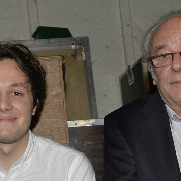 Le chanteur Vianney et Maxime Le Forestier - Cérémonie de remise des Grands Prix Sacem 2015 aux Folies Bergères à Paris le 30 novembre 2015. © Veeren / Bestimage