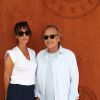 Alexandre Arcadyet sa compagne Sabrina Guigui au village lors des internationaux de tennis de Roland-Garros à Paris, France, le 1 juin 2019. © Jacovides-Moreau/Bestimage