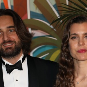 Charlotte Casiraghi et son compagnon Dimitri Rassam - 65ème édition du Bal de la Rose donné au profit de la Fondation Princesse Grace sur le thème de la Riviera, une idée de K. Lagerfeld, à la Salle des Etoiles du Sporting Monte-Carlo à Monaco, le 30 mars 2019. © Jean-Charles Vinaj / Pool Monaco / Bestimage