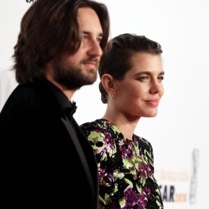 Charlotte Casiraghi et son compagnon Dimitri Rassam - Photocall lors de la 43ème cérémonie des Cesar à la salle Pleyel à Paris, le 2 mars 2018. © Dominique Jacovides - Olivier Borde / Bestimage