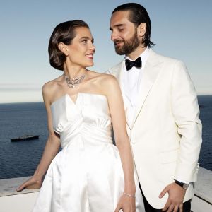 Réception à l'occasion du mariage de Mme Charlotte Casiraghi et M. Dimitri Rassam samedi 1er Juin 2019, à la Villa La Vigie.