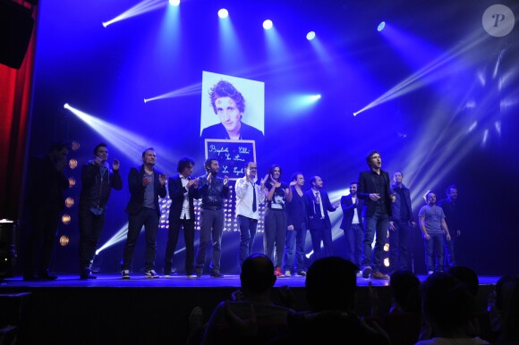 Exclusif - Baptiste Lecaplain, Willy Rovelli, Jarry, Alexandre Astier, Charlotte Gabris, Grand Corps Malade, Kheiron et Kyan Khojandi, Bruno Navo - Enregistrement du spectacle "Carte blanche à Baptiste Lecaplain" à la Cigale à Paris, le 12 décembre 2012.